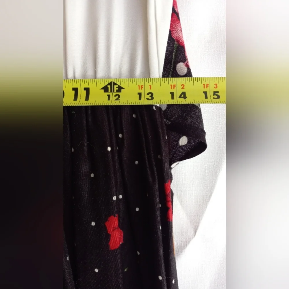Vintage Rose and Sunflower midi dress - Picture 13 of 14